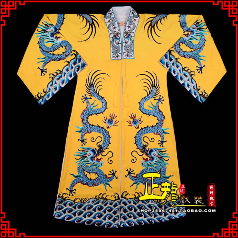 西乌珠穆沁旗舞台演出服皇帝皇上皇披龙袍